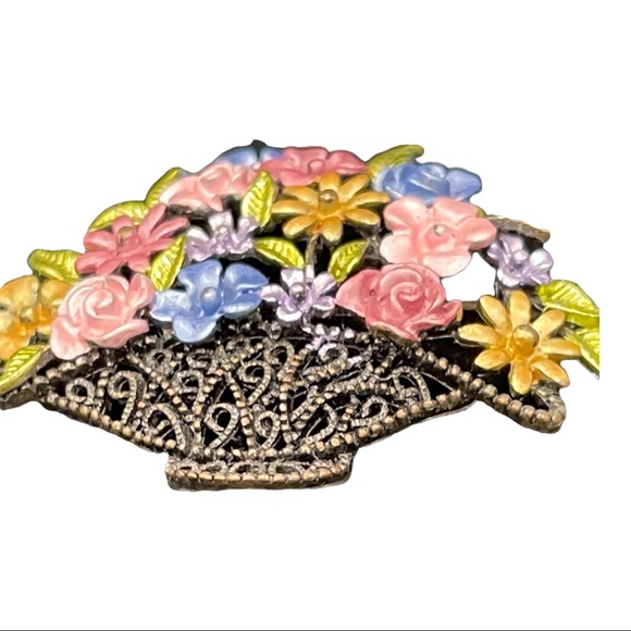 PRETTY FLOWERPOT PIN - Picture 2 of 16